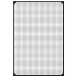 vidaXL Insectenhor voor ramen magnetisch 80x120 cm antracietkleurig