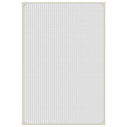 vidaXL Insectenhor voor ramen magnetisch 80x120 cm wit