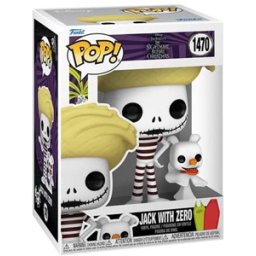 Funko Pop! - Nightmare Before Christmas Jack with Zero (Beach Version) #1470
