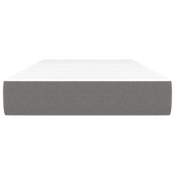 vidaXL Pocketveringmatras voor kinderen medium 80x160 cm stof donkergrijs