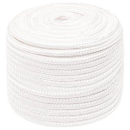 vidaXL Boottouw 12 mm 25 m polypropyleen volwit