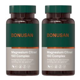 Bonusan Magnesium citraat 150 complex 120 Tabletten
