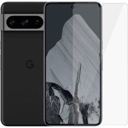 Google Pixel 8 Pro 256GB Zwart 5G + BlueBuilt Screenprotector Glas