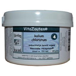 Vita Reform Vitazouten Nr. 4 Kalium Chloratum Muriaticum 720st