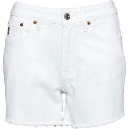 Superdry - Maat 34 - Vintage Mid Rise Slim Short Dames Broek - Wit