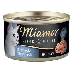 100g Tonijn in Gelei Miamor Fijne Filets Kattenvoer