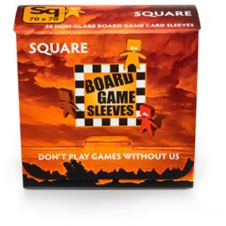Sleeves Non Glare Board Game- Square (69x69 mm)