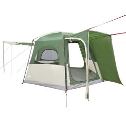 vidaXL Autotent 4-persoons waterdicht groen