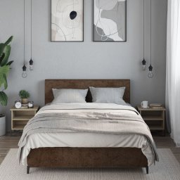 vidaXL Nachtkastjes 2 st 40x30x40 cm bewerkt hout sonoma eikenkleurig