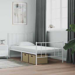 vidaXL Schuimmatras 7 zones hardheid 20 ILD 100x220 cm wit