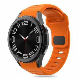 TechProtection Siliconen Galaxy Watch 7 / 6 / 5 Pro / 5 / 4 / FE Bandje Oranje