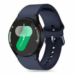 TechProtection Siliconen Slim Galaxy Watch 7 / 6 / 5 Pro / 5 / 4 / FE Bandje Blauw