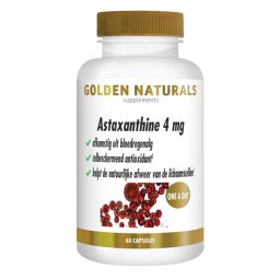 Golden Naturals Astaxanthine 4mg Softgels