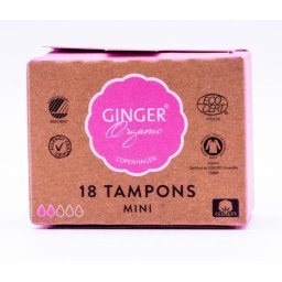 Ginger Organic Tampons Mini
