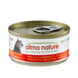 Almo Nature HFC Natural 6 x 70 g Kip en Garnalen