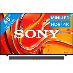 Sony 65'' Bravia 7 4K QLED XR Mini-LED (2024) + Soundbar