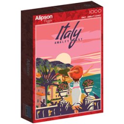 Italy Amalfy Coast - Poster Collection Puzzel (1000 stukjes)
