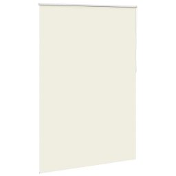 vidaXL Rolgordijn verduisterend 144,4 x 230 cm stofbreedte 140 cm gebroken wit