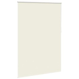vidaXL Rolgordijn verduisterend 144,4x230 cm gebroken wit