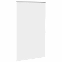 vidaXL Rolgordijn verduisterend 124,4 x 175 cm stofbreedte 120 cm wit