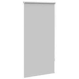 vidaXL Rolgordijn verduisterend 64,4 x 120 cm stofbreedte 60 cm grijs