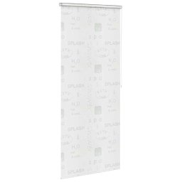 vidaXL Rolgordijn voor douche 100x240 cm splash