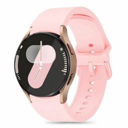 TechProtection Siliconen Slim Galaxy Watch 7 / 6 / 5 Pro / 5 / 4 / FE Bandje Roze