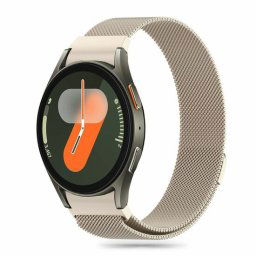 TechProtection Milanese Galaxy Watch 7 / 6 / 5 Pro / 5 / 4 / FE Bandje Starlight