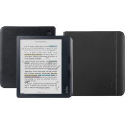 Kobo Libra Colour Zwart + Notebook Sleep Cover Zwart