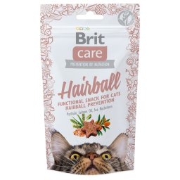 3x50g Brit Care Hairball Cat Snack