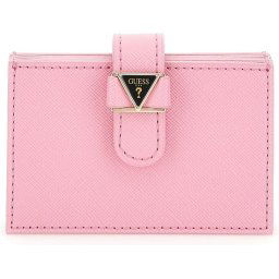 Guess Card Case Keyring Dames Portemonnee - Roze