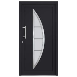 vidaXL Voordeur 98x208 cm antraciet