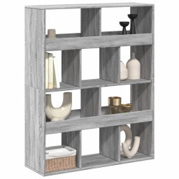vidaXL kamerscherm 100x33x125,5 cm bewerkt hout grijs sonoma eiken