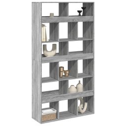 vidaXL kamerscherm 100x33x187,5 cm bewerkt hout grijs sonoma eiken
