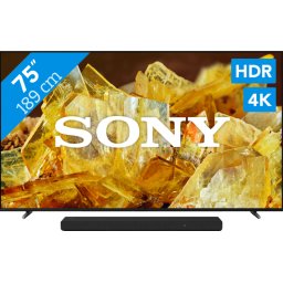 Sony Bravia KD-75X90L (2023) + Soundbar