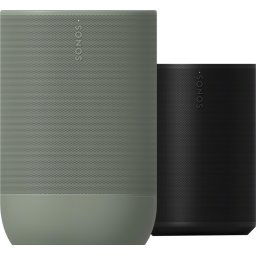 Sonos Move 2 Groen + Era 100 zwart