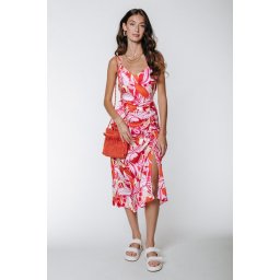 Colourful Rebel - maat S - Zeva Big Flower Midi Dress