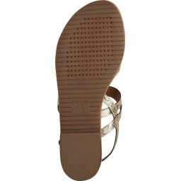 GEOX - Maat 39 - D SOZY S vrouwen Sandalen - goud