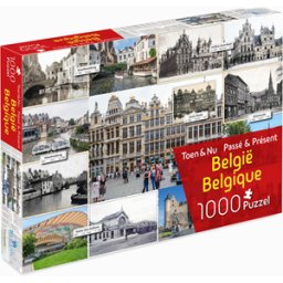 Toen & Nu - België Puzzel (1000 stukjes)