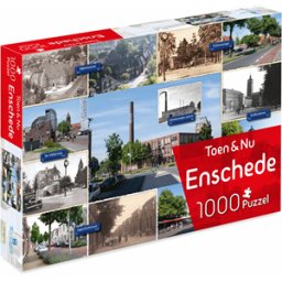 Toen & Nu - Enschede Puzzel (1000 stukjes)