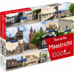 Toen & Nu - Maastricht Puzzel (1000 stukjes)