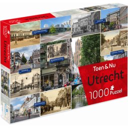 Toen & Nu - Puzzel Utrecht (1000 stukjes)