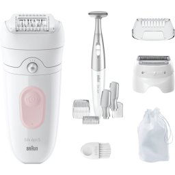 Braun Silk·épil 5 5-230 Wit/Flamingo