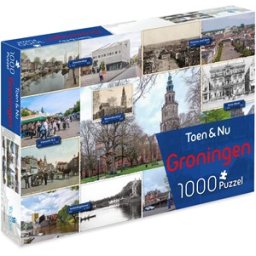 Toen & Nu - Groningen Puzzel (1000 stukjes)