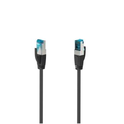 Hama NETWERKKABEL, CAT-6A, 10 GBIT/S, S/FTP AFGESCHERMD, 15,00 M Kabel Zwart
