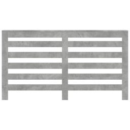 vidaXL Radiatorombouw 149x20x82 cm bewerkt hout betongrijs