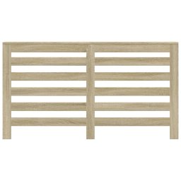 vidaXL Radiatorombouw 149x20x82 cm bewerkt hout sonoma eikenkleurig