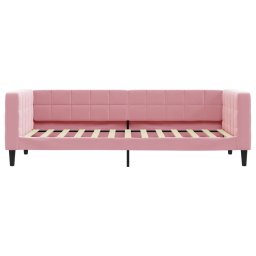 vidaXL Slaapbank 80x200 cm fluweel roze