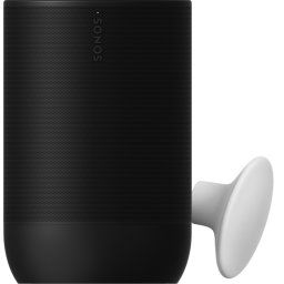 Sonos Move 2 Zwart + Muurhaak Wit