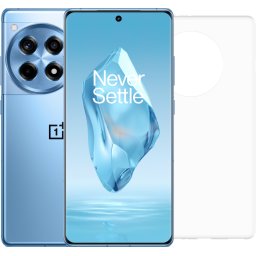 OnePlus 12R 256GB Blauw 5G + Just in Case Soft Design Back Cover Transparant